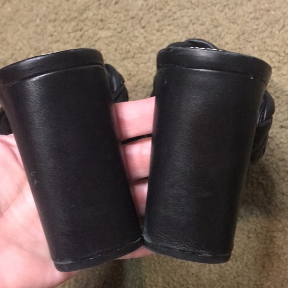 Vince Camuto Elanora Black SquareToe Braided Heels Size EU 42 - Picture 10 of 11